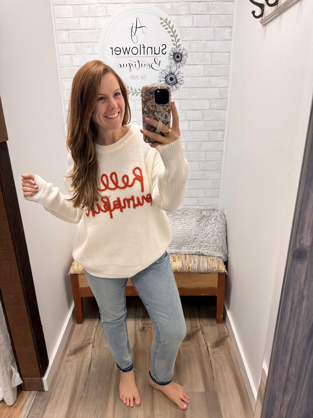 Hey There Pumpkin Sweater