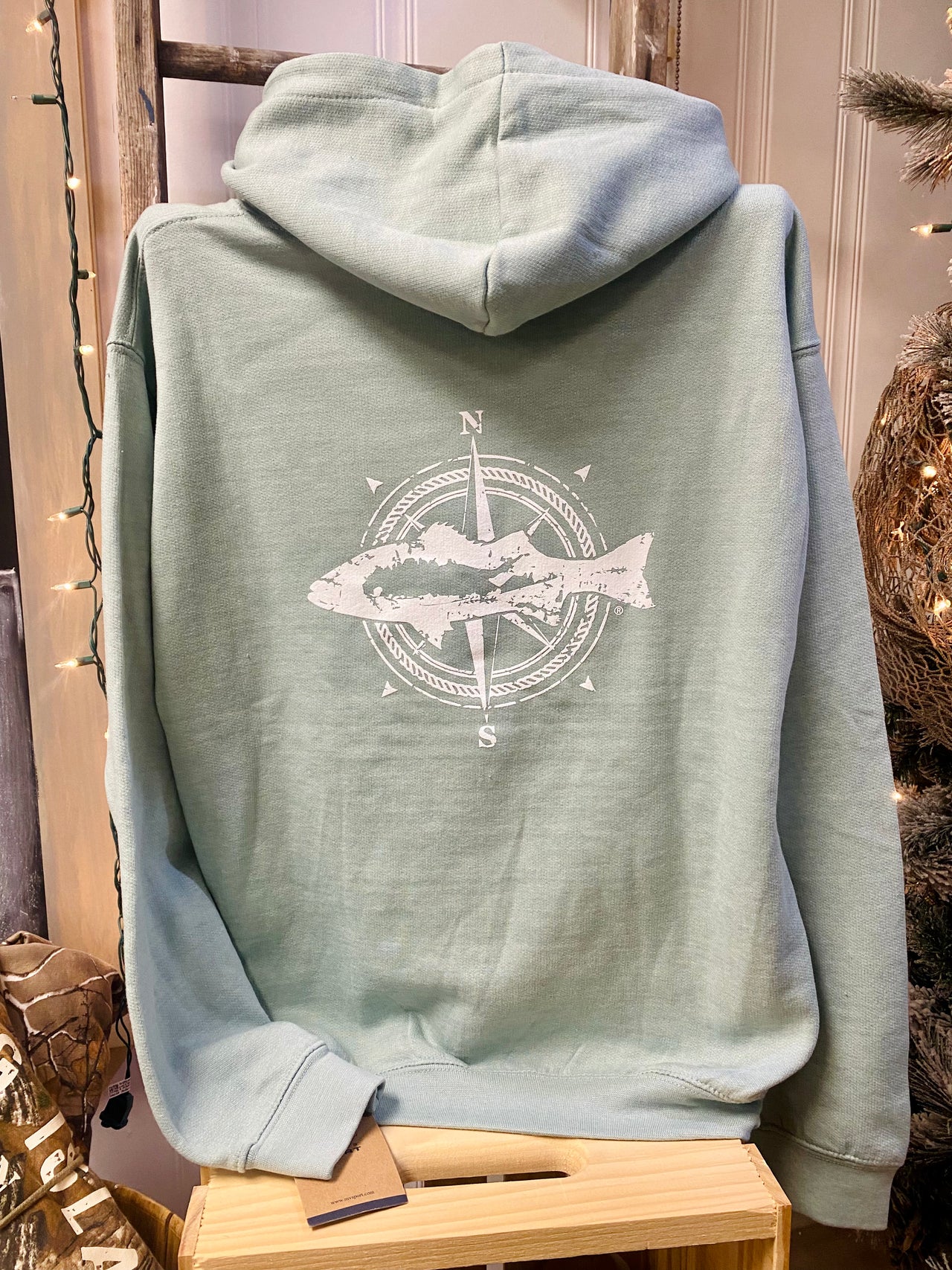 Lifestyle Youth Hoodie-Mint
