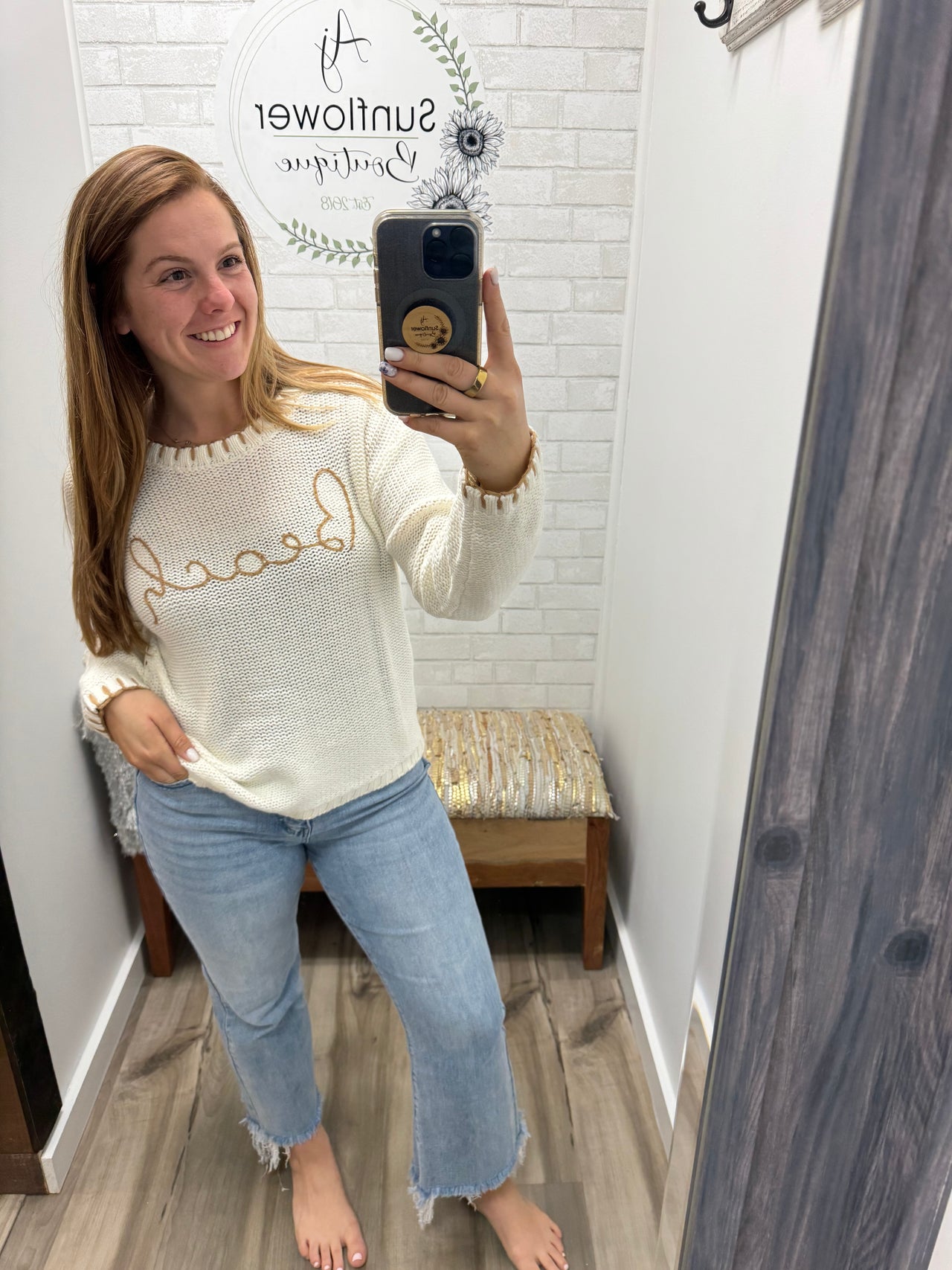 Coastal Calm Beach Sweater
