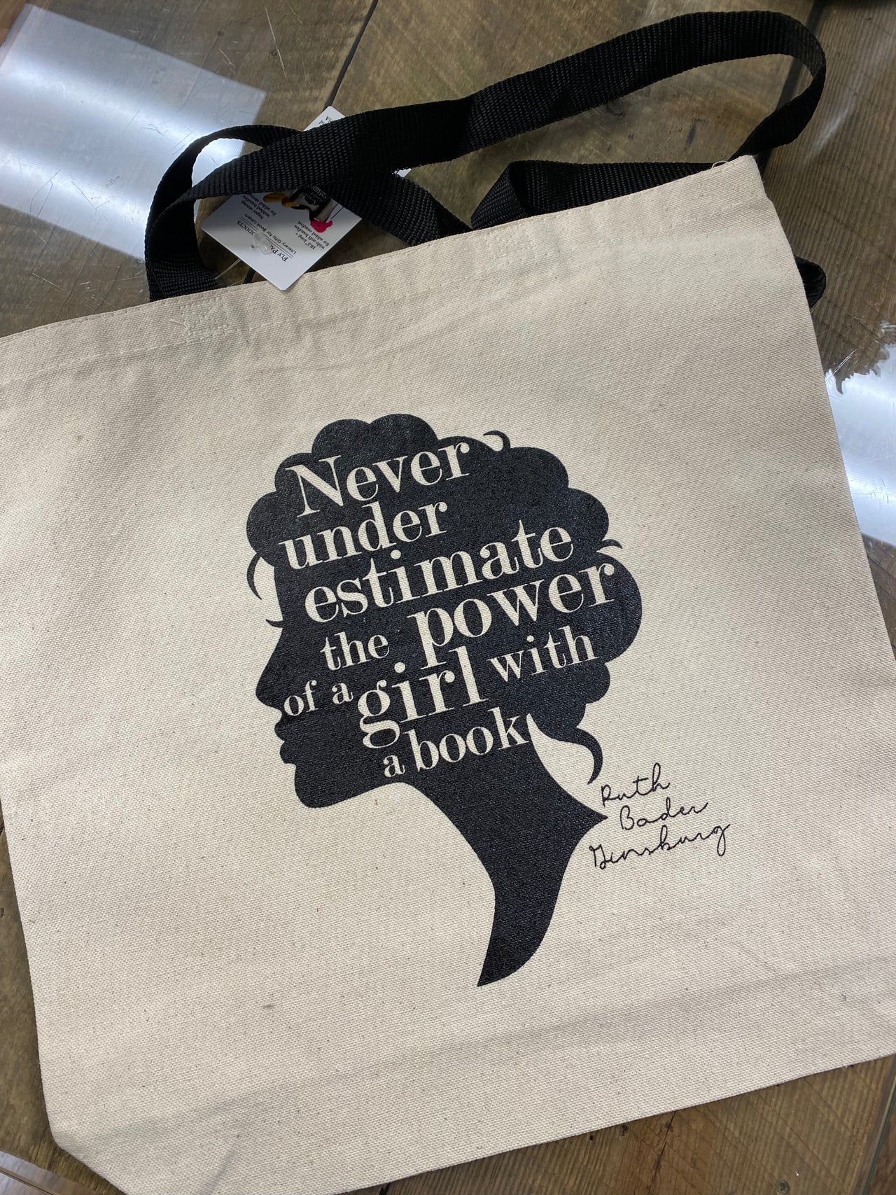 Reading Tote Bag