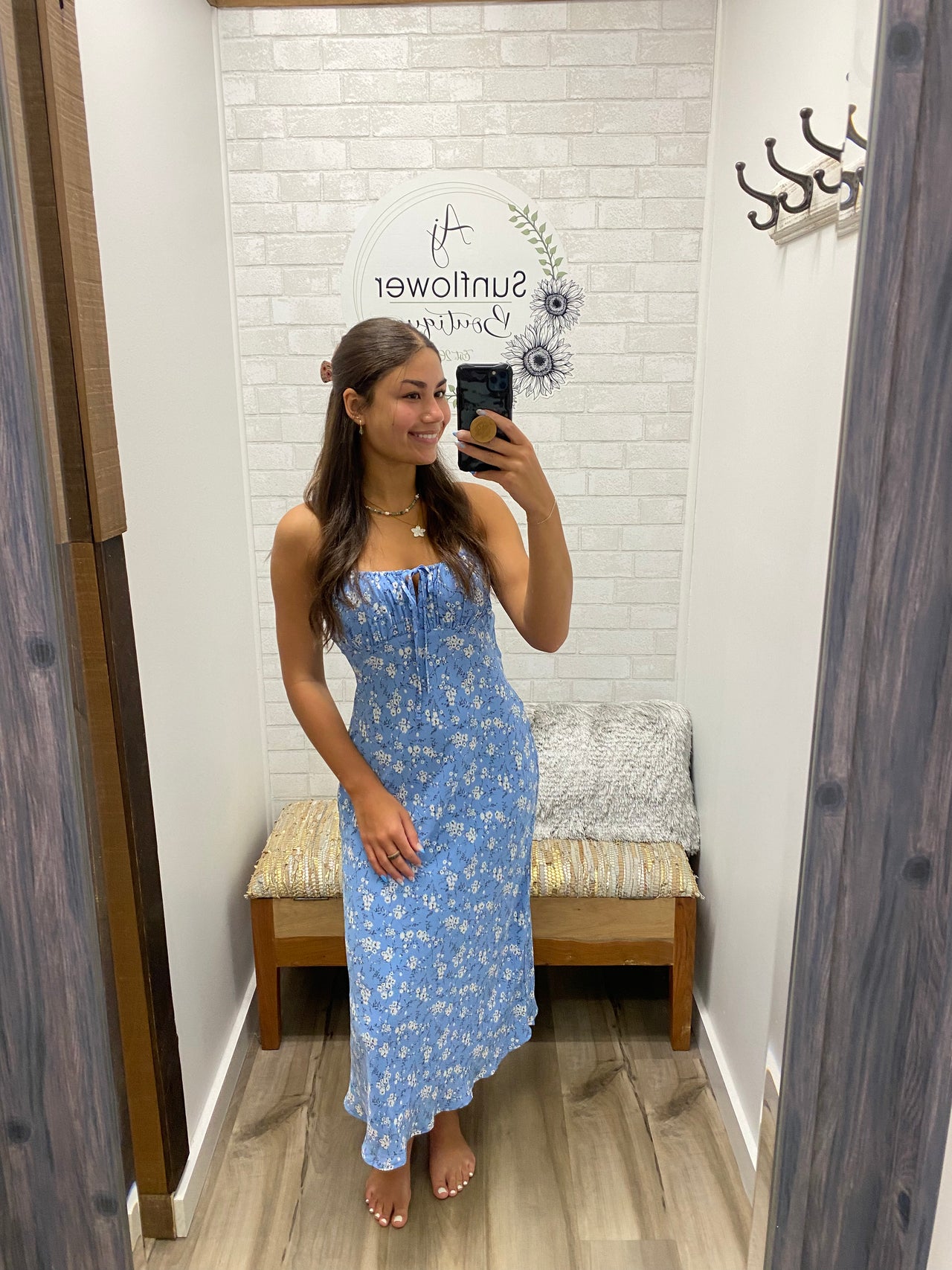 Forget Me Not Midi Dress