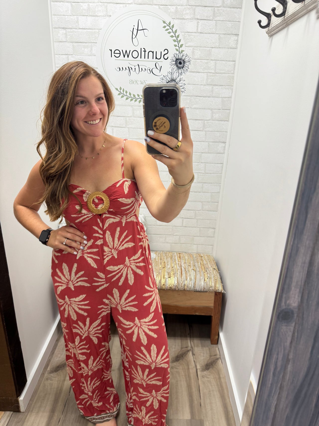 Sunset Palms Jumpsuit