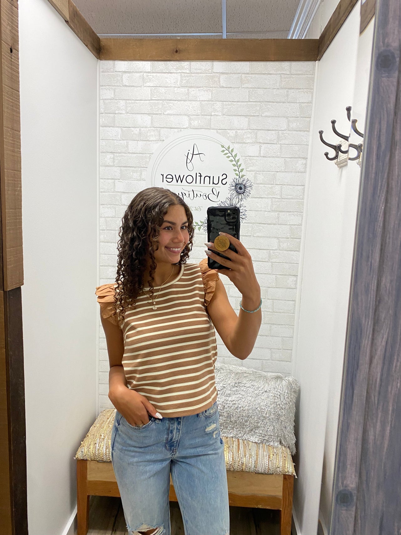 Sips & Stripes Top