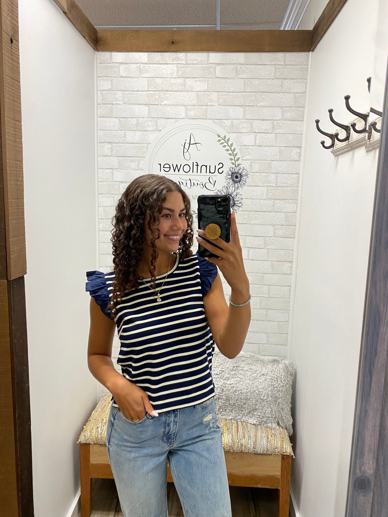 Sips & Stripes Top