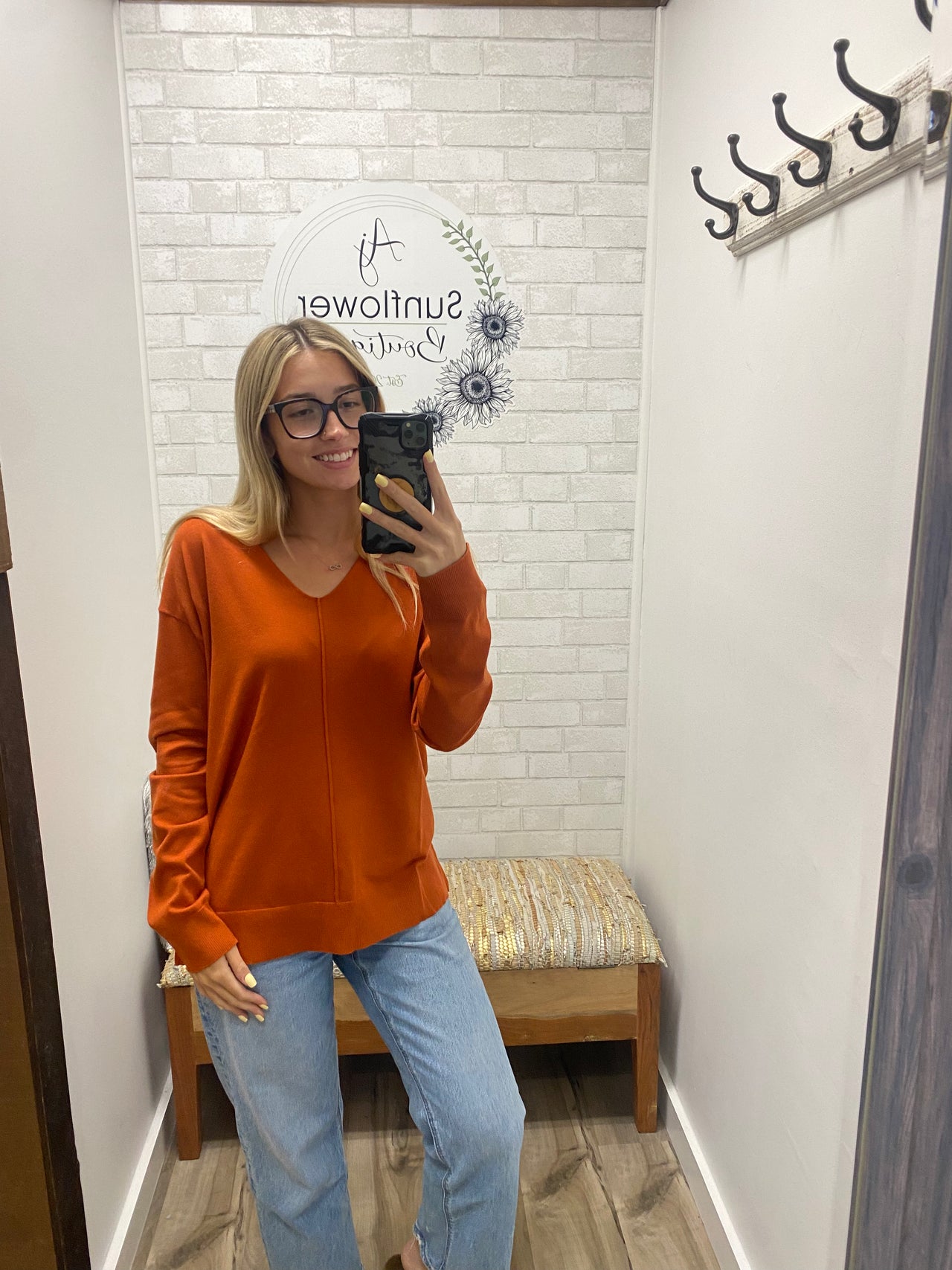 All Seasons Sweater - Ginger