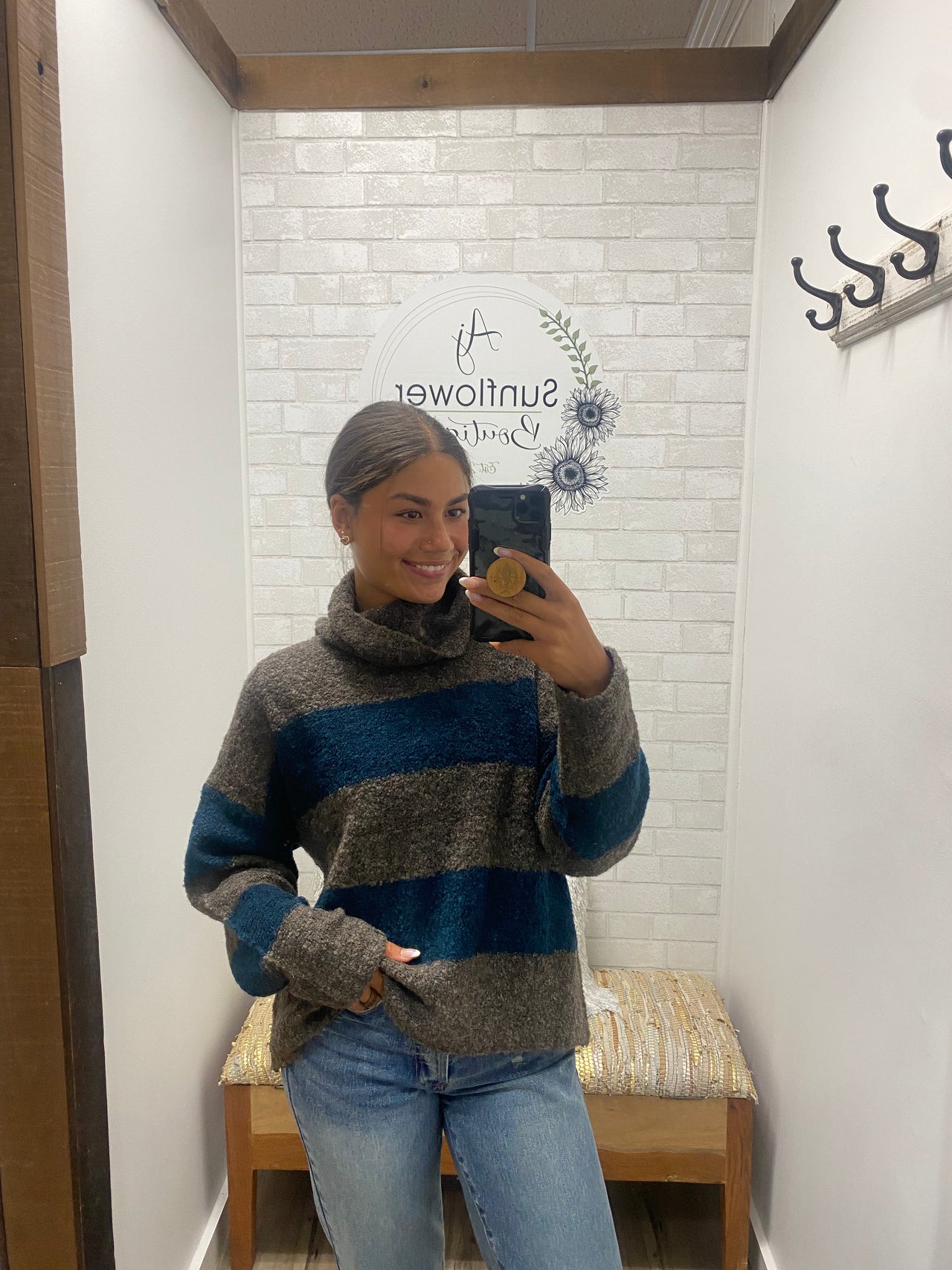 Cider Season Stripe Sweater