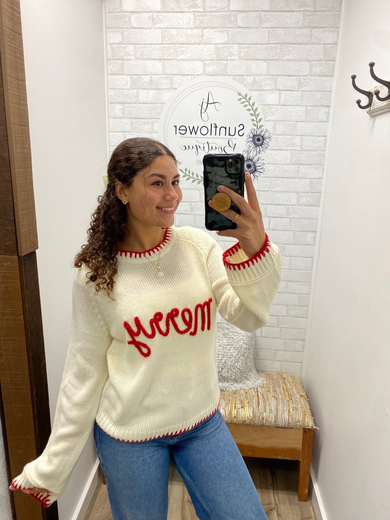 Merry Moments Knit Sweater