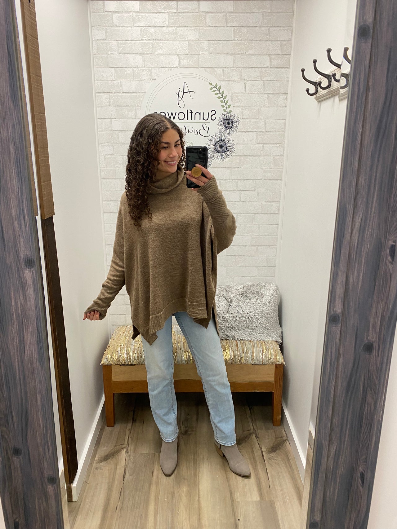 Keep Me Cozy Sweater Mocha