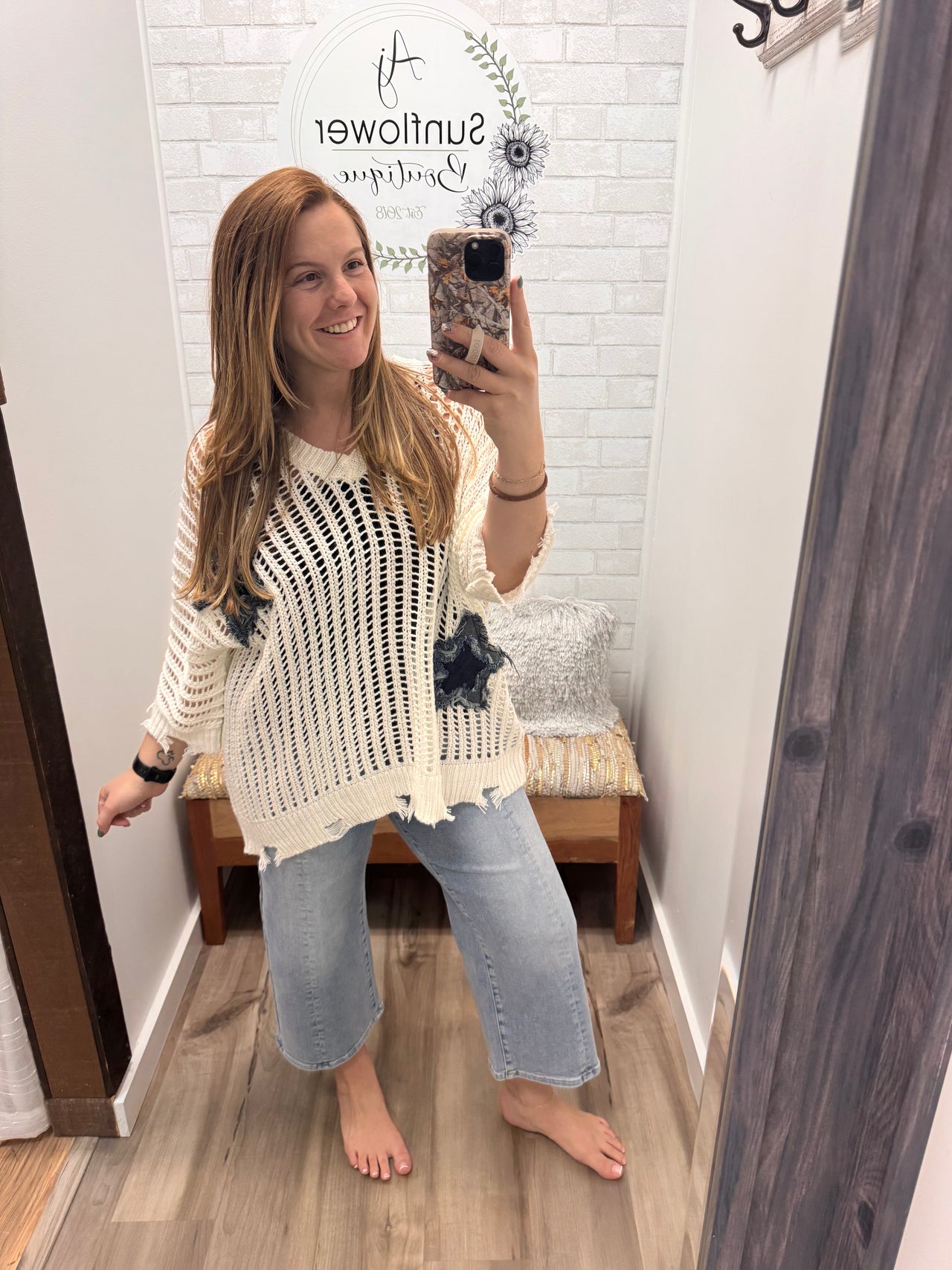 Montauk Star Stitch Sweater