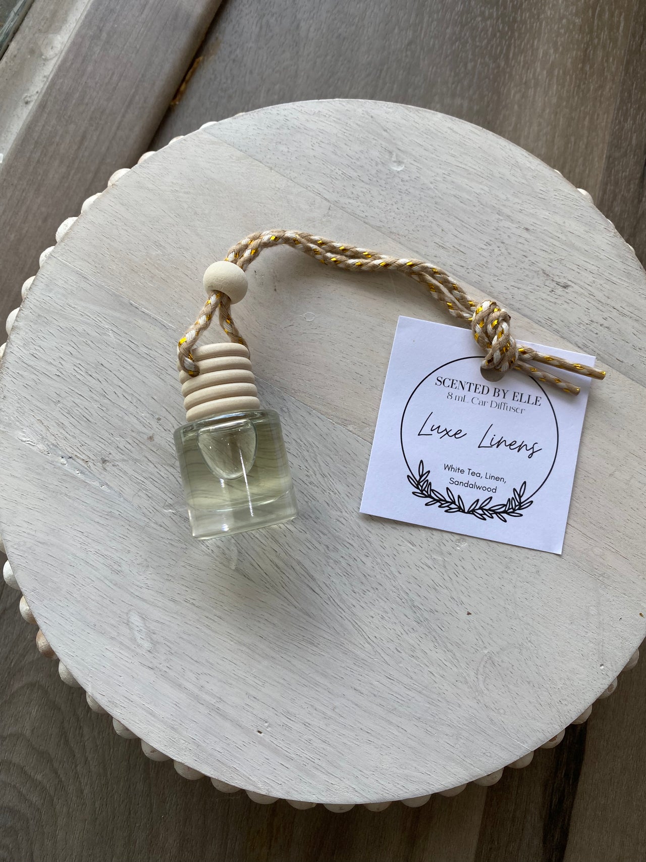 Luxe Linens Car Diffuser