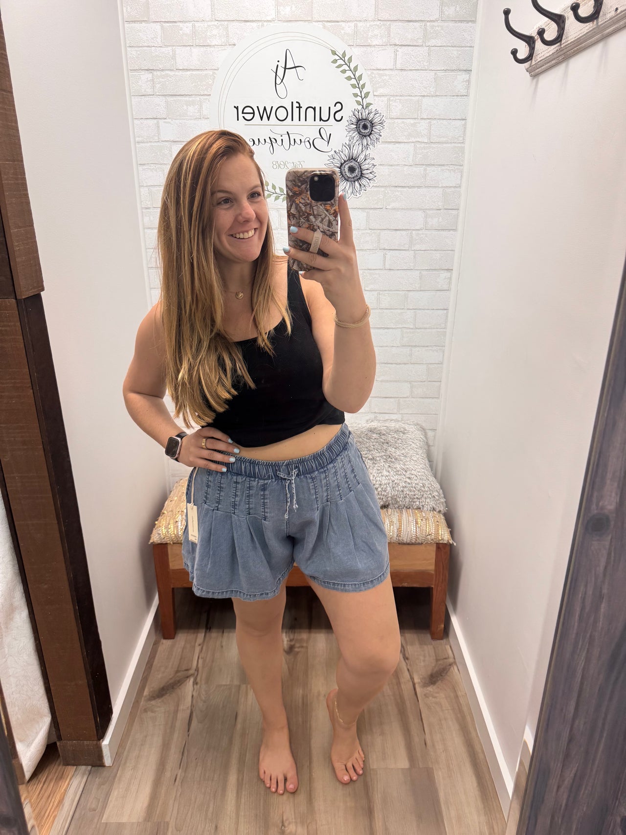 Easy Tide Pleated Short