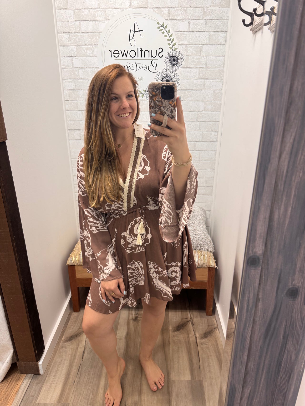 Coastal Escape Crochet Dress