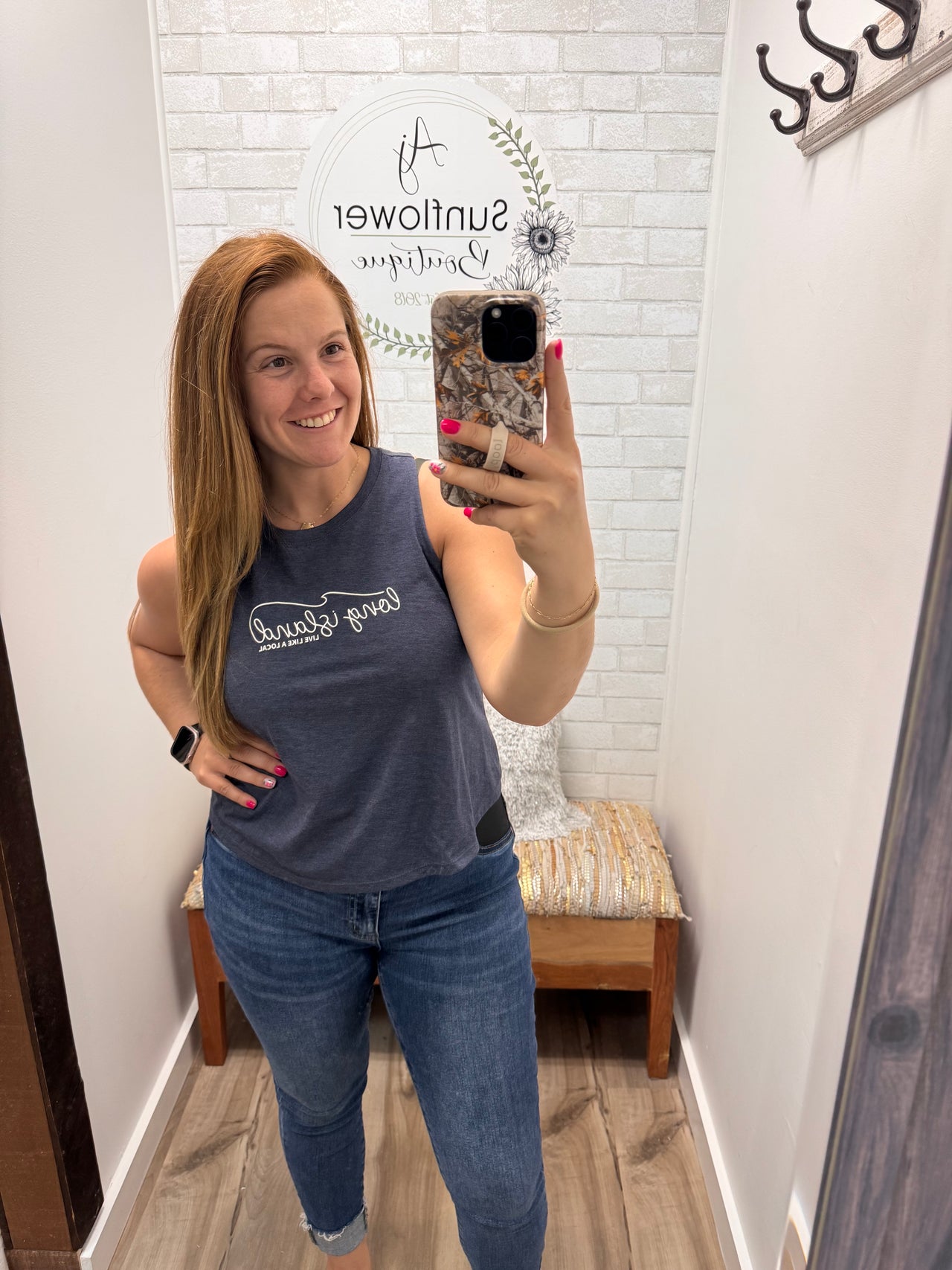 Live Like a Local Tank- Navy
