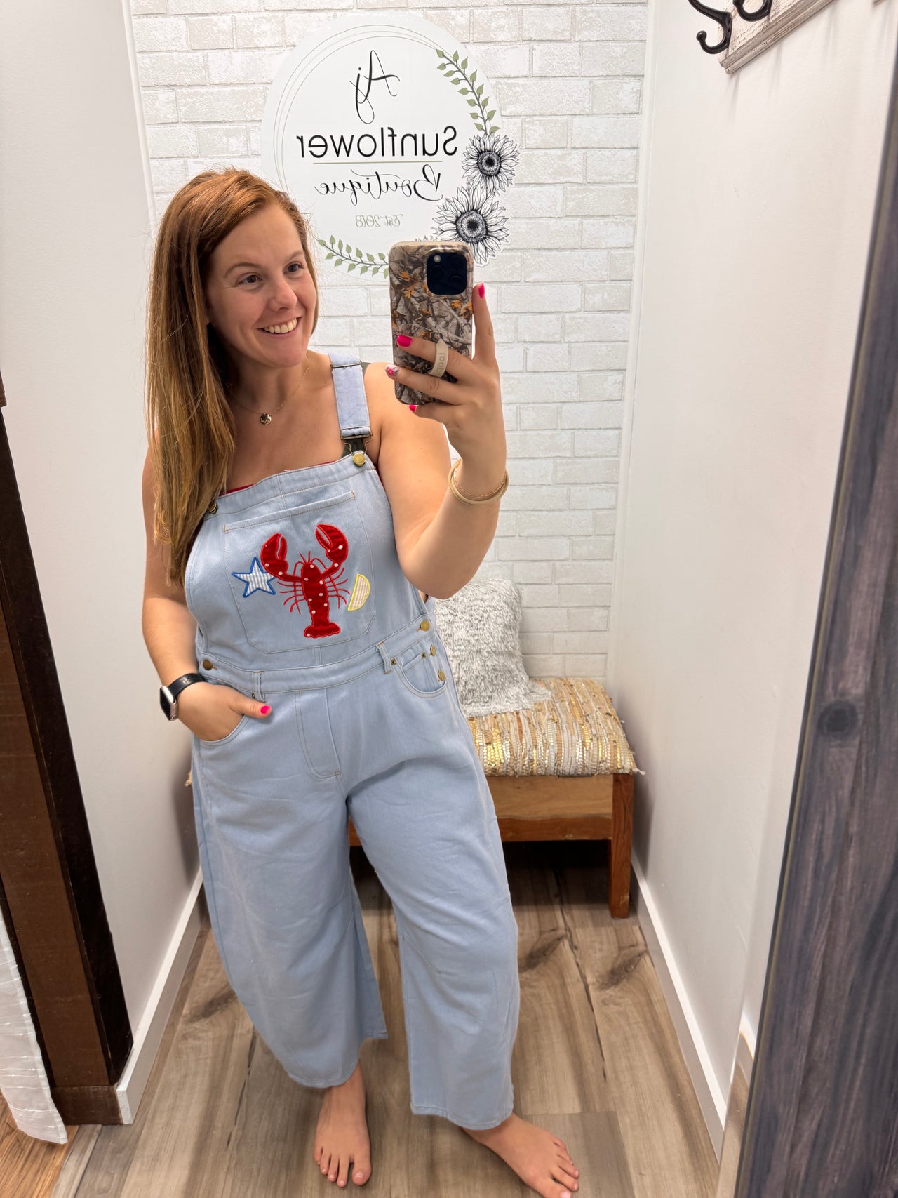 Catch of the Day Over Alls