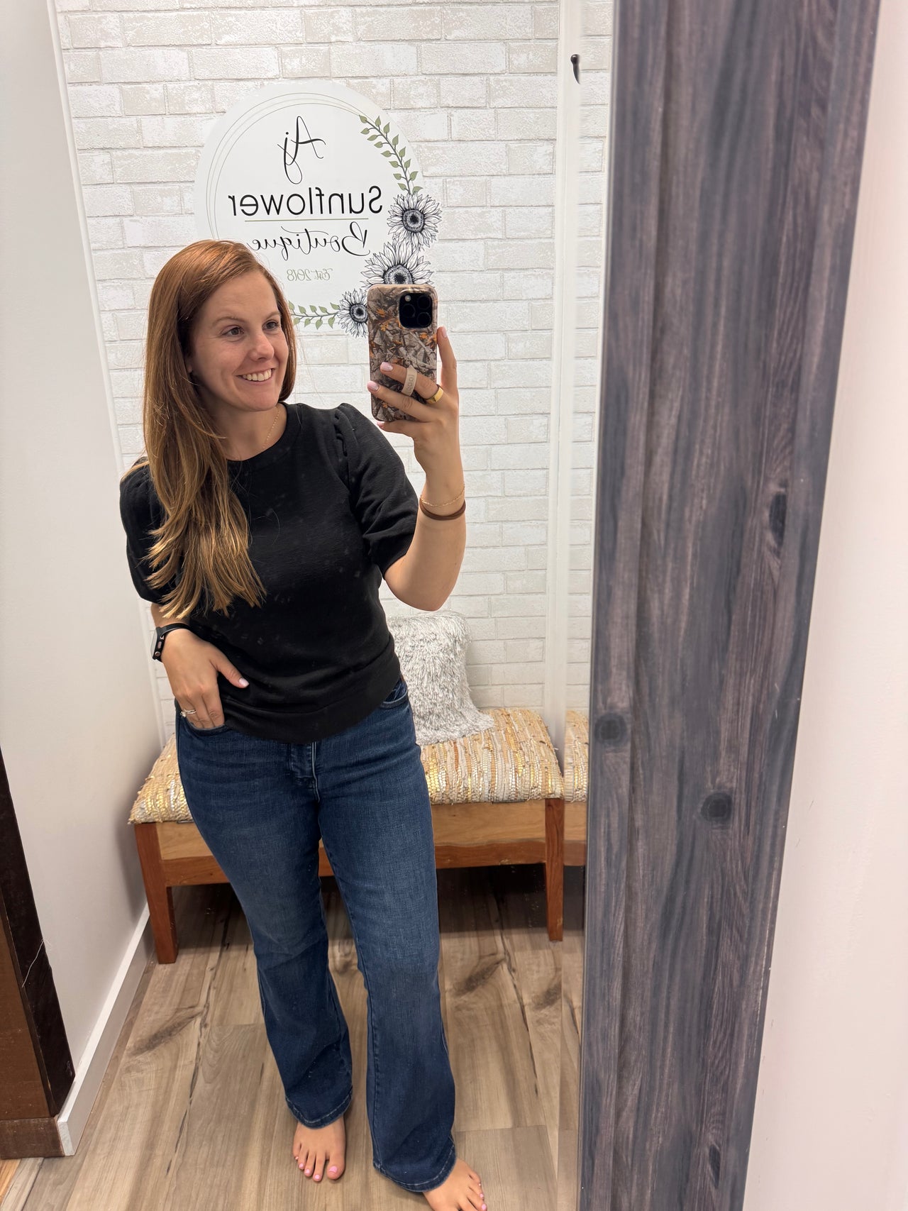 The Sophie Flutter Sleeve Top
