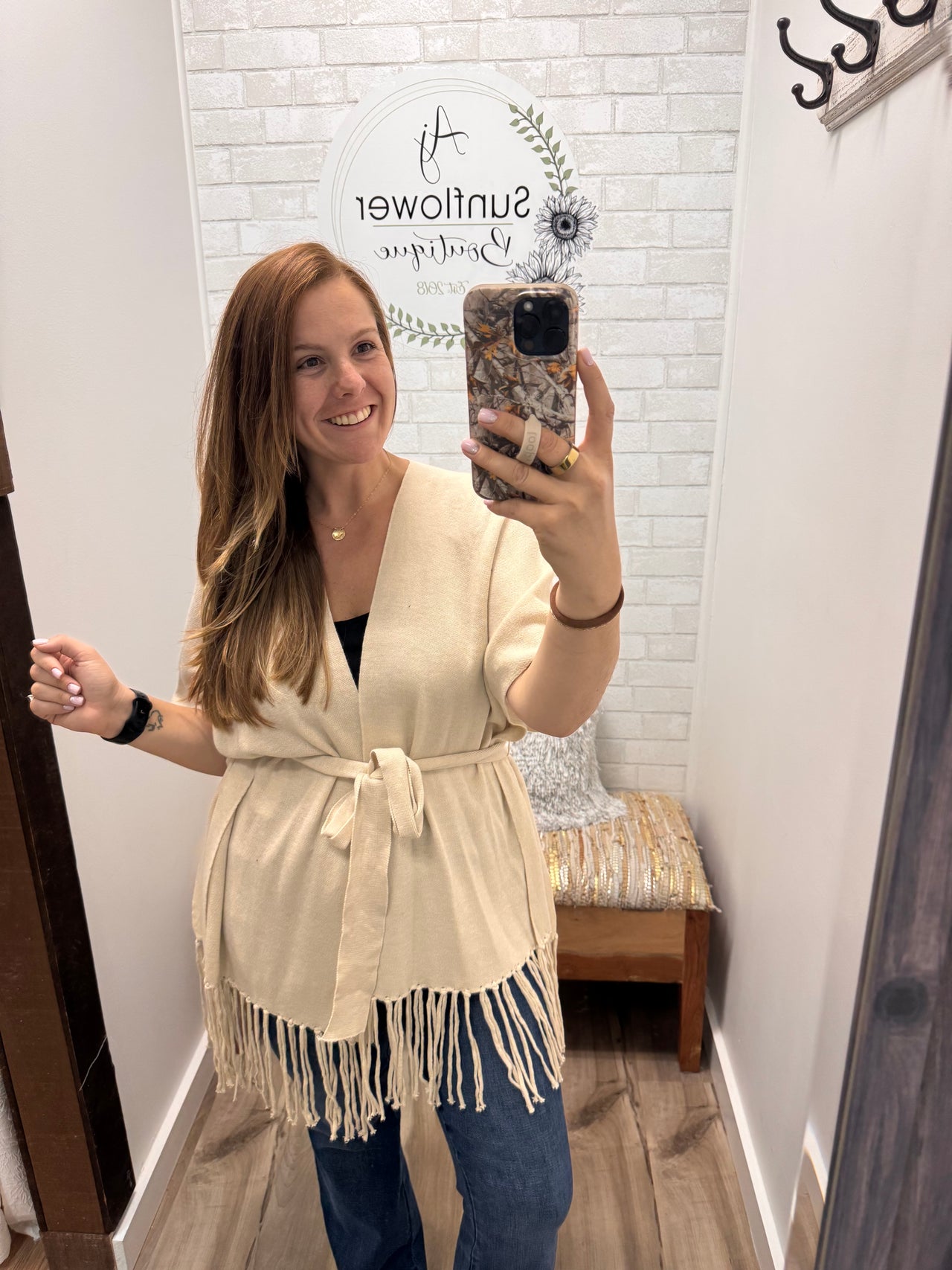 Clair Cozy Cardigan-Oatmeal