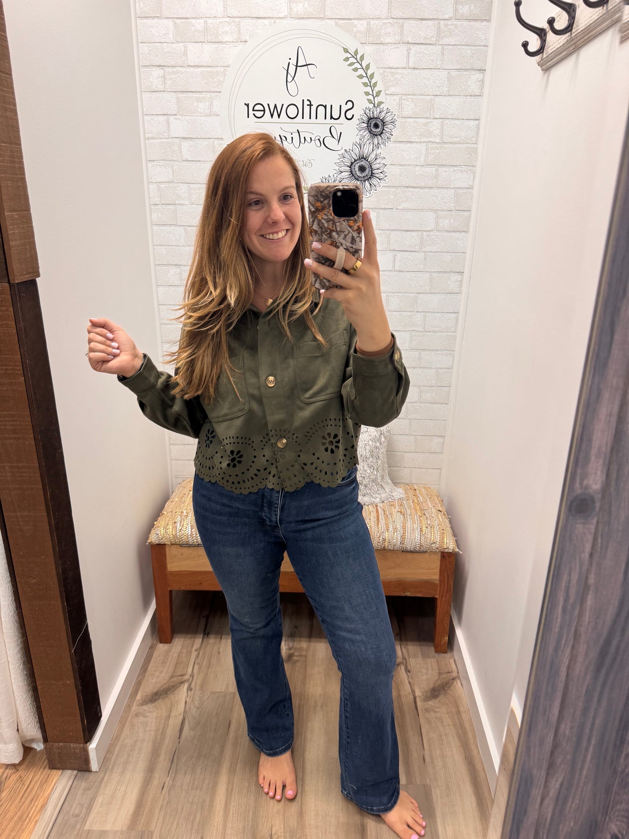 The Willow Eyelet Jacket
