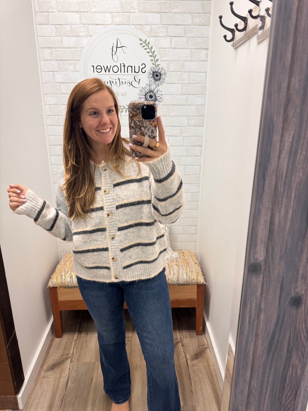 The Millie Striped Cardigan