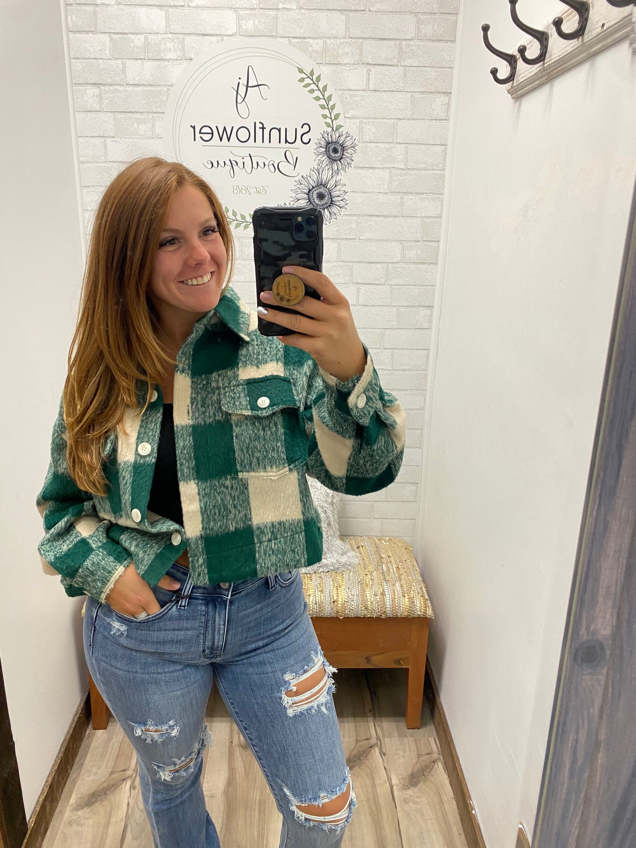 Evergreen Flannel Jacket