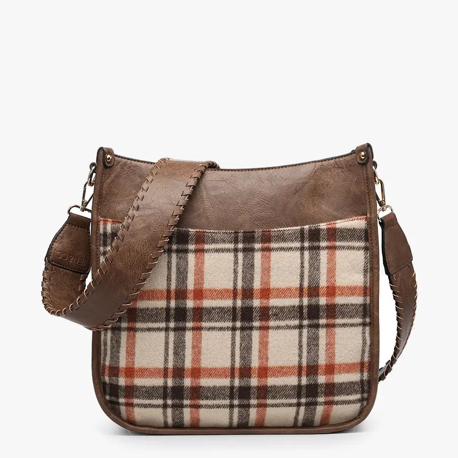 Chestnut Trails Plaid Crossbody