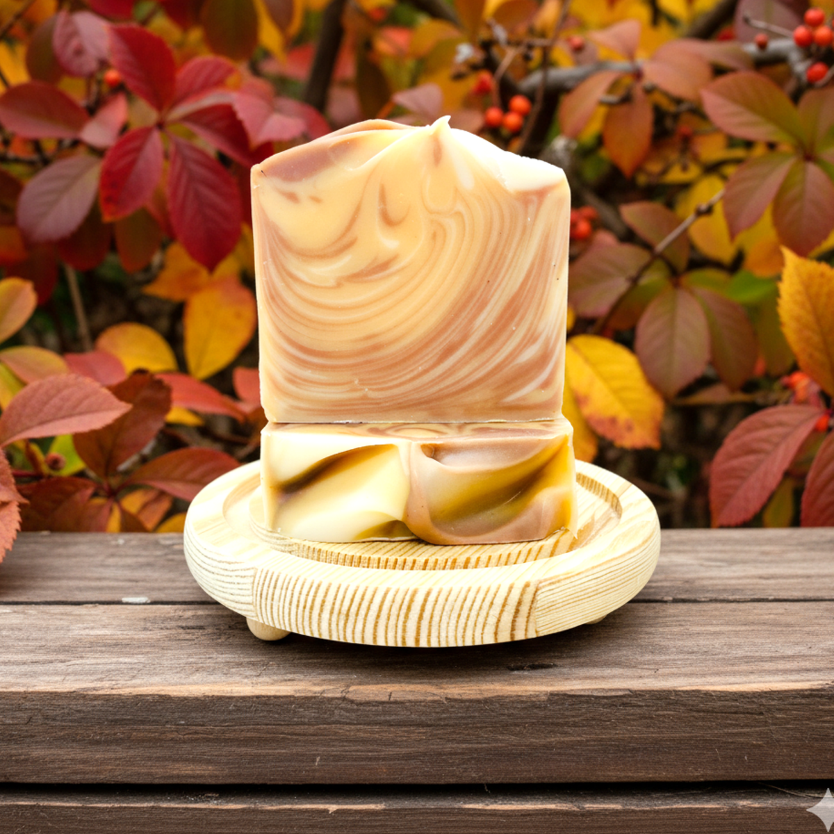 FALL Bonfire Handmade Soap Bar VEGAN Seasonal