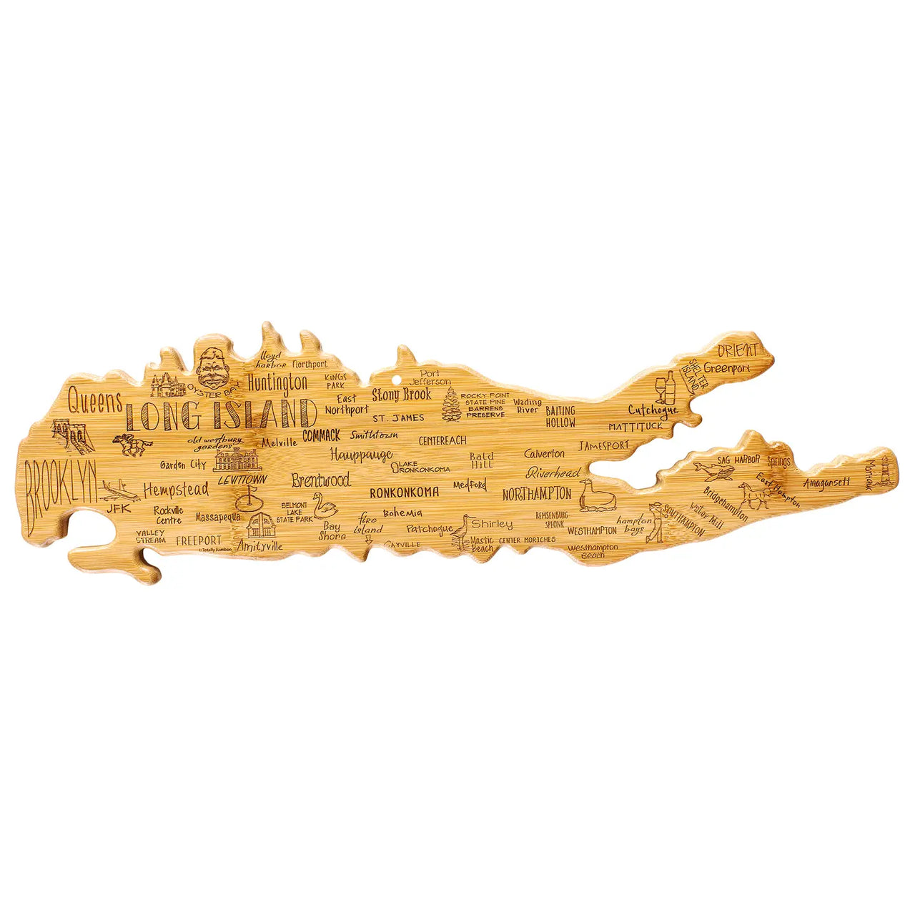 Long Island Bamboo Cutting Board