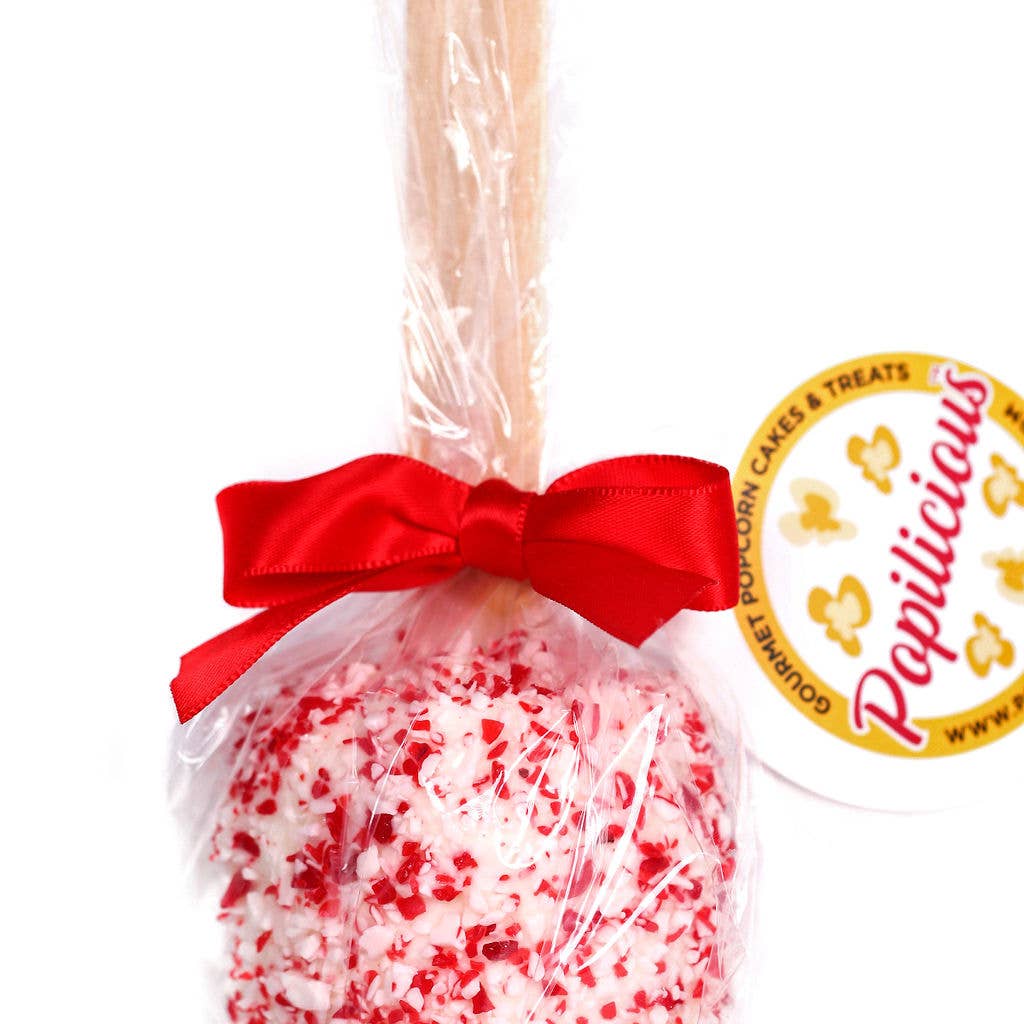 Chocolate Covered Candy Cane Marshmallow | White Chocolate