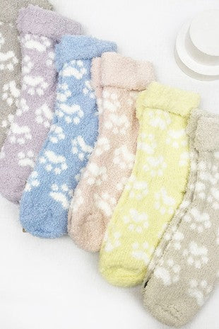 Pawfectly Cozy Plush Socks