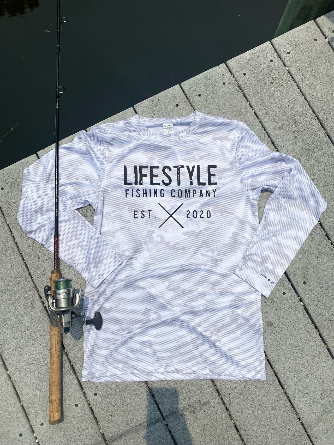 Lifestyle Grey Camo Sun Shirt