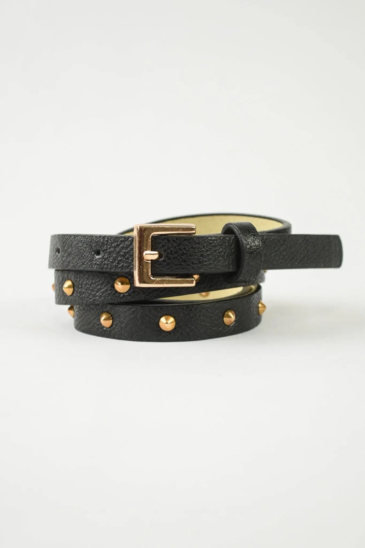 Skinny Studded Belt