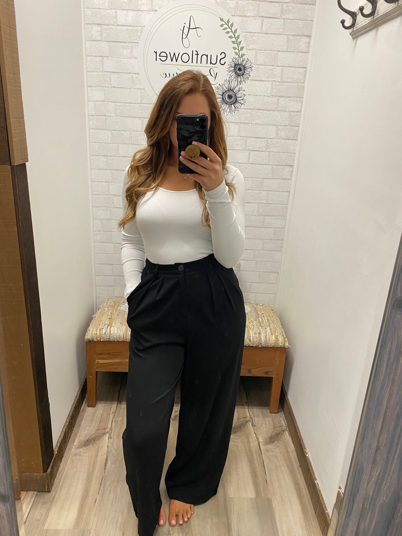 Workaholic Wide Leg Pants